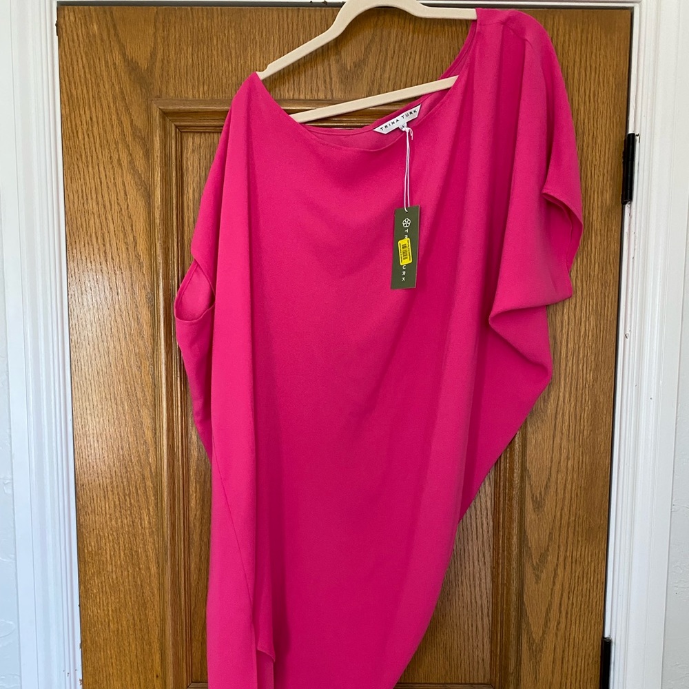 Brand New with tags Trina Turk one shoulder dress